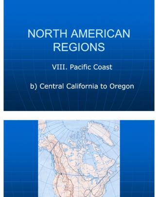 Viiib.pacific Coast - Central Cal To Oregon