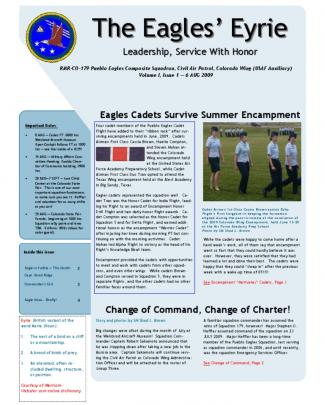 Pueblo Eagles Squadron - Aug 2009