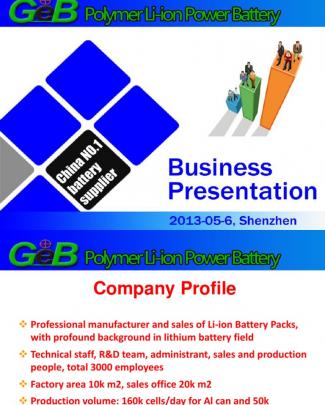 General Electronics Battery Co., Ltd.ppt