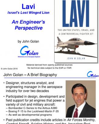Lavi - An Engineer's Perspective