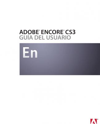 Manual Adobe Encore Cs3
