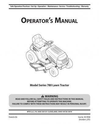 769-09588 (780 Mtd Lawn Tractor)