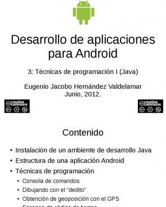 Desarrollo De Apps Android 3: Técnicas De Programación I