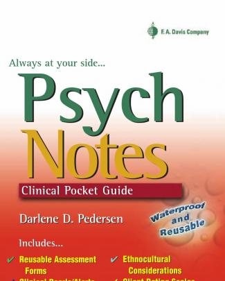 Psych Notes - Clinical Pocket Guide Scanned)