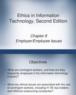 Meljun Cortes Ethics Employer Employee Issues