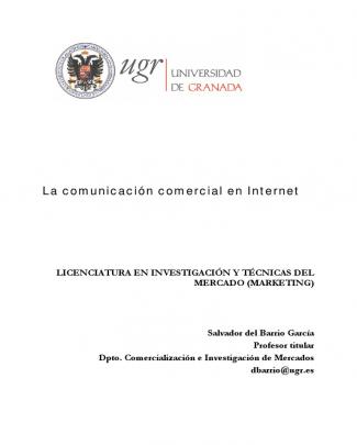 Comunicacion Comercial En Internet