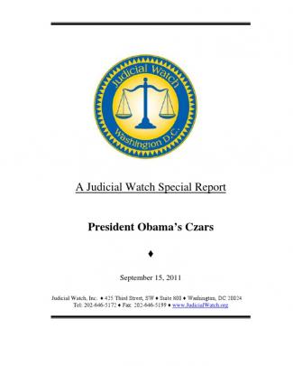Special Report: President Obama's Czars