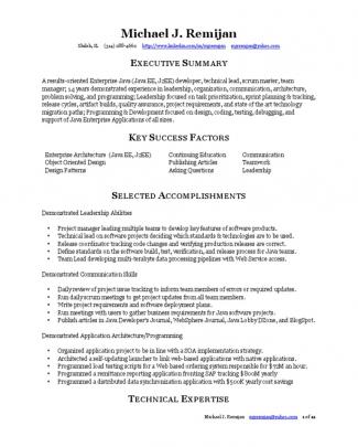 Michael J Remijan - Resume - 4/2013