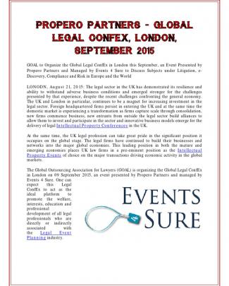 Propero Partners - Global Legal Confex, London, September 2015-1