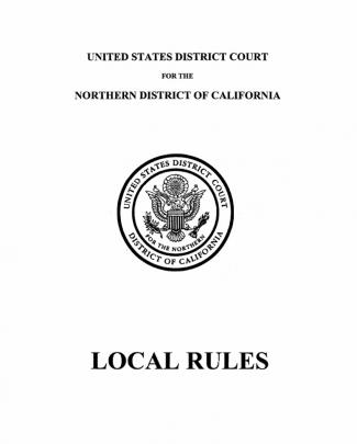 N.d. California Local Rules