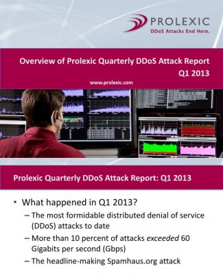 Prolexic Quarterly Ddos Attack Report Q1 2013
