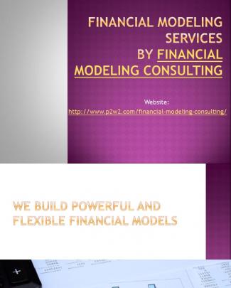 Financial Modeling Consulting Services