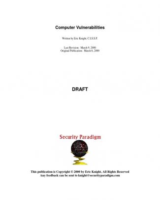 Computer Vulnerabilities (2000)