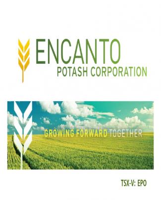 Epo Encanto Potash Corp 2010 Corporate Presentation Slides Deck Ppt