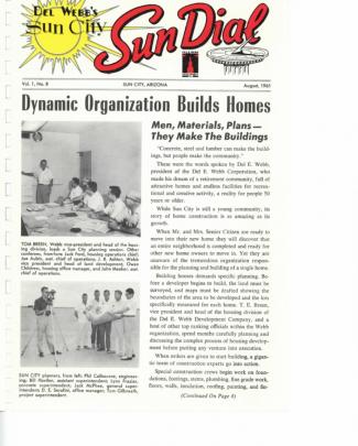 Sun Dial August 1961 