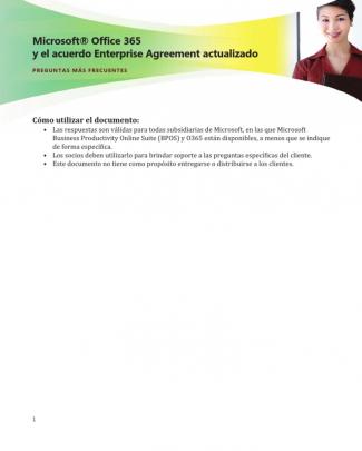 Microsoft Office 365 Y El Acuerdo Enterprise Agreement Actualizado (ii)