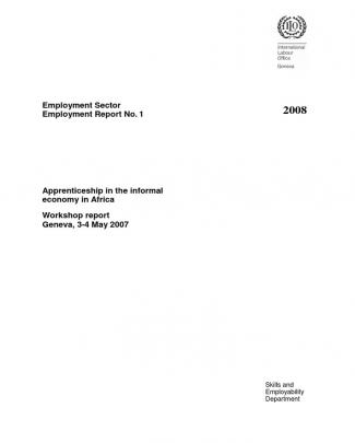 Ilo Apprenticeships Report Africa 2008