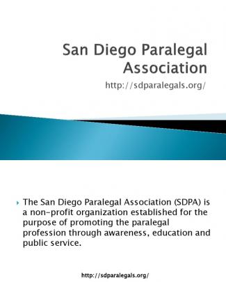 San Diego Paralegal Association