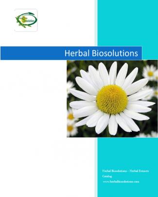 Herbal Extract Catalogue