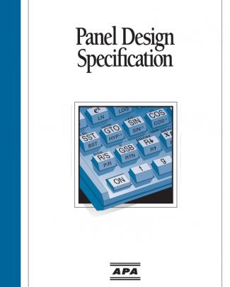 Apa D510 Panel Design Specification; 2008