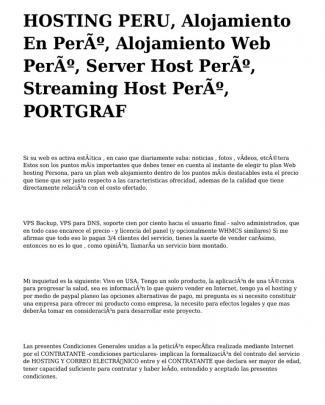 <h1>hosting Peru, Alojamiento En Perú, Alojamiento Web Perú, Server Host Perú, Streaming Host Perú, Portgraf</h1> 