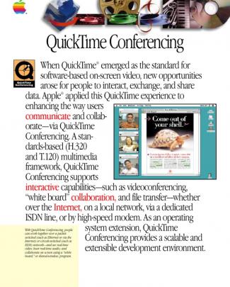 Quicktime Conferencing Fact