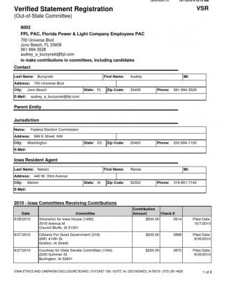 Fpl Pac, Florida Power & Light Company Employees Pac_8002_vsr