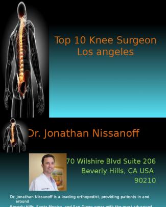 Top 10 Knee Surgeon Los Angeles