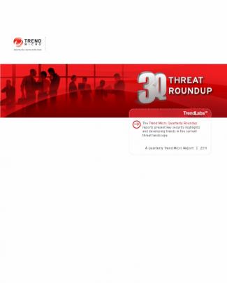 Trend Micro - Reporte Sobre Tendencias En Amenazas De Seguridad Q3 2011