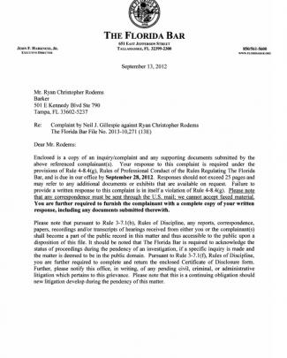 Ryan Christopher Rodems, Florida Bar Complaint No. 2013-10,271 (13e)