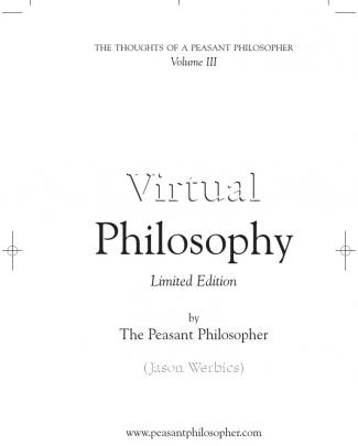 Virtual Philosophy