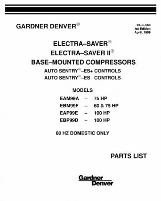 Compresor Gardner Denver
